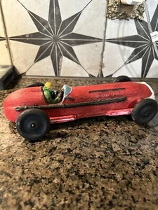 Vintage Auburn Rubber Toy Race Cars Indy 500 10” - Picture 1 of 5