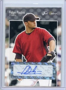 2007 Just Minors Black Edition Felipe Paulino Autograph #ed 8/10 - Picture 1 of 1