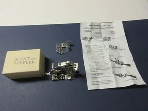 Slant Ruffler Tape Stitching Presser Foot 6287 low - Picture 1 of 3