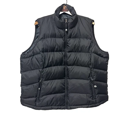 L.L.Bean Black Goose Down Vest Size 2XL - Warm, Lightweight, Excellent Condition - Image 1 of 4