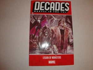 Comic  Decades  Marvel in the ´70s  "Legion of Monsters" 240 Pages - Bild 1 von 3