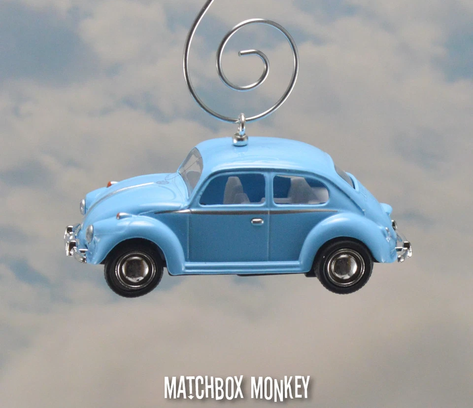 Volkswagen VW Beetle 1967 clásico insecto adorno de Navidad personalizado 1/64 adorno  Foto 1 de 1