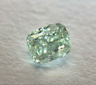 Green Diamond - 0.50ct Natural Loose Fancy Light green Color GIA VS2 Cushion