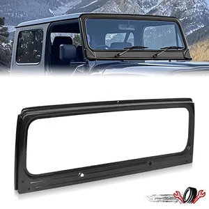Front Windshield Frame For 87-95 Jeep Wrangler YJ Black New Replace 55023067 - Picture 1 of 12