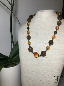 Natural Baltic Amber Necklace - Picture 1 of 1