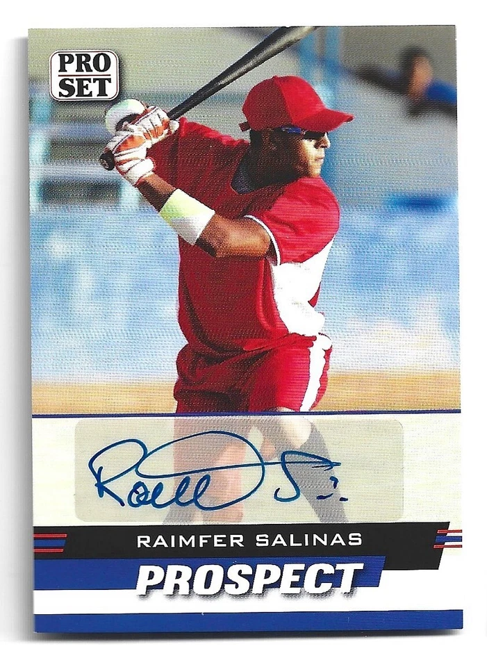 2022 Pro Set Prospect Autographs #PSP-RS2 Raimfer Salinas New York Yankees Auto - Image 1 of 1