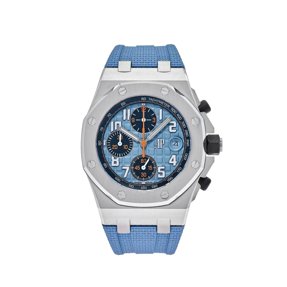 Audemars Piguet Royal Oak Offshore Blue Men's Watch - 26238ST.OO.A340CA.01