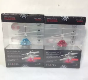 Paquete Propel Hovermaxx II Magic Hand Control OVNI Principiante Nivel 2 Rojo y Dorado Nuevo en Paquete - Imagen 1 de 3
