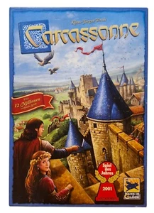 Carcassonne Inklusive Erweiterung Der Fluss & Der Abt Hans im Glück Vollständig  - Bild 1 von 11