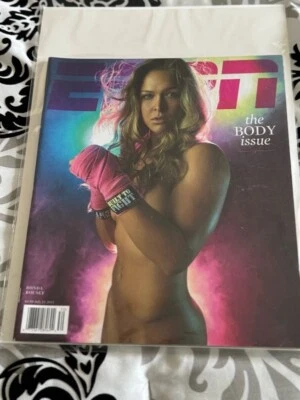ESPN THE BODY 2012 ISSUE MAGAZINE RONDA ROUSEY WWE CHAMP UFC MMA NO ML STORE BAG Foto 1 de 4