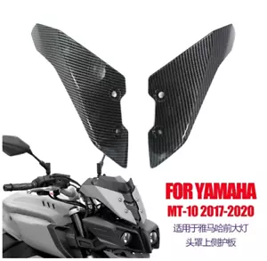 Motorcycle Front Headlight Hood Upper Panel Fairing For Yamaha Mt-10 2017-2020 - Picture 1 of 3