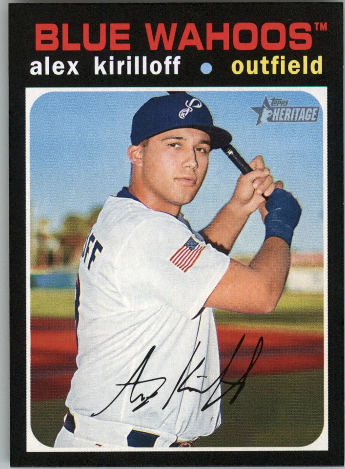 2020 Topps Heritage Minors Baseball Card Pick (Base) - Image 1 of 1