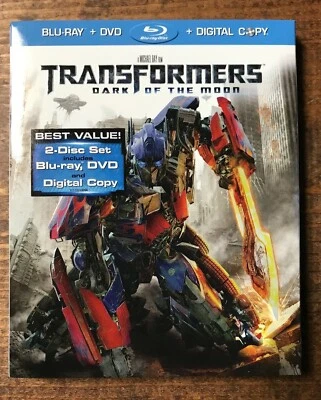 Transformers: Dark of the Moon (Blu-ray/DVD, 2011, 2-Disc Set) Shia LaBeouf - Image 1 of 4