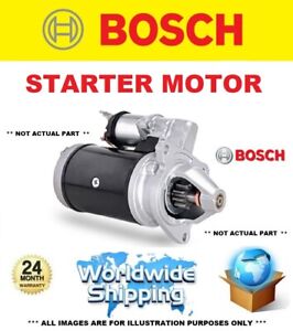BOSCH STARTER MOTOR for FIAT 500 C 0.9 (312AXP1A) 2013->on