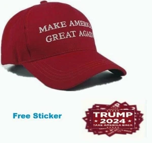 2024 MAGA Make America Great Again Baseball Cap Trump - Bild 1 von 11