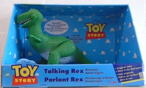 Toy Story Film elektronischer sprechender Rex T-Rex Dinosaurier 15" Figur Thinkway LESEN! - Bild 1 von 6