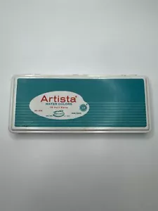 16 medias sartenes vintage Artista acuarelas Binney and Smith No. 016 - Imagen 1 de 17