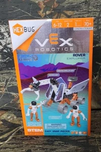 hex bug Vex Robotics Construction Kit Rover Explorer W/ Astronaut E6 - Picture 1 of 6