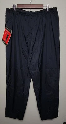 Footjoy Dryjoys Golf Pantalones de Lluvia Para Hombre 2XL Negro Rendimiento Ligero Impermeable NUEVO Foto 1 de 4