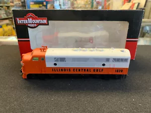 INTERMOUNTAIN RLWY HO #1620 ILLINOIS CENTRAL GULF EX GM&O F3A DCC READY FRE SHIP - Picture 1 of 9