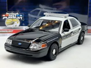 Modello Auto Diecast 1/24 Ford Crown Victoria Police Interceptor 2011 Greenlight - Foto 1 di 12