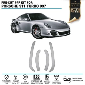 Kit de película de protección de pintura PPF con bordes de arco para Porsche 911 Turbo 997 - Imagen 1 de 3