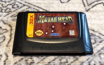 Metal Head Sega Genesis 32X Cart ONLY Excellent Condition - Cleaned & Tested - Image 1 of 2