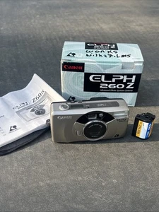 Canon ELPH 260Z APS Film Camera 30-60mm Zoom Lens & Film - TESTED WORKING - Picture 1 of 10