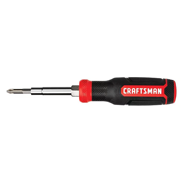 Craftsman Multi-Bits Screwdriver,3" L,6 pcs. CMHT68000 Craftsman CMHT68000 - Image 1 of 1