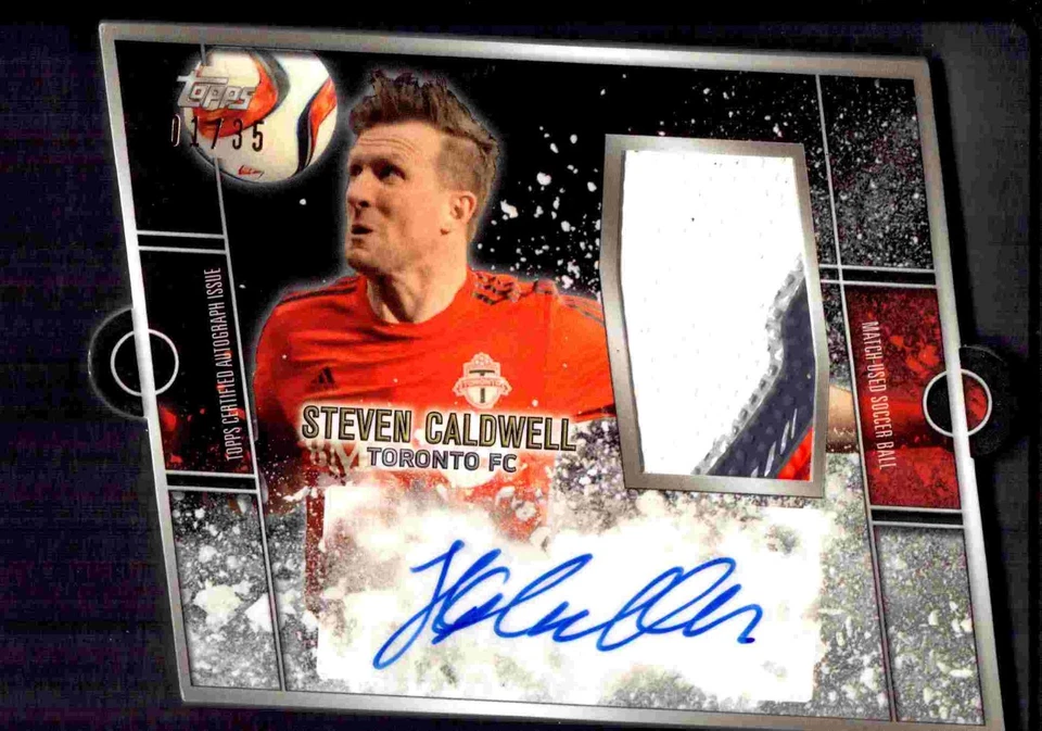 2015 Topps Apex MLS /35 Match Day Die-Cut Autograph Relic Pick A Card - Image 1 of 1