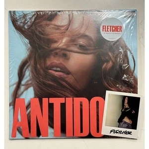 Fletcher: Antidote for the Universe 2.0 vinyl with SIGNED cheeky art card black - Picture 1 of 10