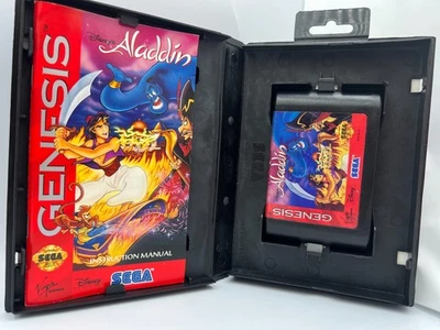 Disney's Aladdin (Sega Genesis, 1993) Complete - Image 1 of 4