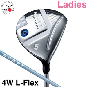 ONOFF Ladies Fairway Wood Lady 4W L-Flex SMOOTH KICK LP-425F Sky Blue Graphite - Picture 1 of 15