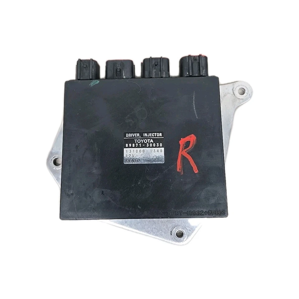Lexus RX400H 89871-30030 2006 módulo de control de inyector de conductor unidad OEM denso  Foto 1 de 4