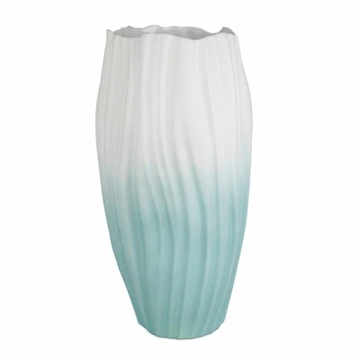 Goebel Vase Spirulina, Biskuit-Porzellan, türkis, 40 cm, 23123501 - Bild 1 von 4