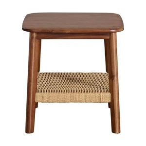 Calais End Table, Warm Chestnut - Picture 1 of 12