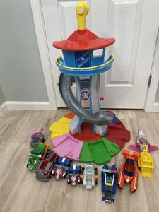 Paw Patrol My Size Lookout Tower ¡Juego con 10 autos adicionales! -sin personajes - Imagen 1 de 19