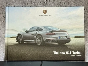 2015 Porsche der neue 911 Turbo (Hardcover Promo Verkaufsbuch Prospekt 63 Seiten) - Bild 1 von 4