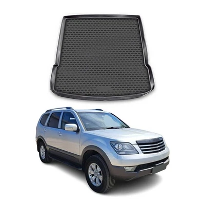 Alfombrillas de carga OMAC forro para Kia Borrego 2009-2010 impermeables TPE negras Foto 1 de 4