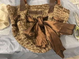 MAX MARINO BASKET TOTE SATCHEL SHOULDER CLUTCH SHOPPER EVENING BEACH HOBO BAG - Picture 1 of 3