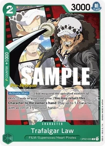 Trafalgar Law [Paramount War Pre-Release Cards] Near Mint - Picture 1 of 1