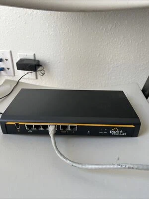 Peplink Balance 20 DualWAN 4-port GE LAN Switch 4G LTE/3G Modem 150Mbps BPL-021 - Image 1 of 3