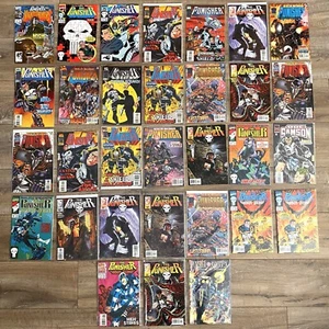 Punisher Comic Books Lot of 30+ Vintage 1990’s Marvel Original Annual Collection - Picture 1 of 9