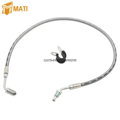 Línea de freno delantera derecha con montaje para Polaris Sportsman 400 500 600 700 Scrambler Foto 1 de 4