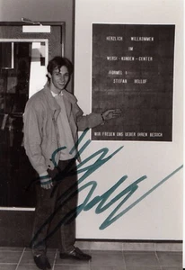 SIGNIERTES STEFAN BELLOF ORIGINAL PERIODE FOTO AUTOGRAMM F1 1980er TYRRELL - Bild 1 von 3