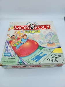 MONOPOLY Jr Junior Vintage Board Game Parker Brothers 1999 Hasbro - Picture 1 of 12