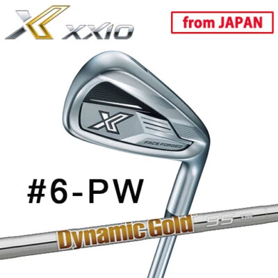 Dunlop Golf Japan XXIO X Iron set #6-9,PW Dynamic Gold 95 Steel shaft 2023 - Image 1 of 4
