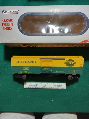 WILLIAMS #105 RUTLAND BOX CAR - Image 1 of 4