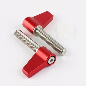 M6 30mm Wingnut Thumb Rathet Screw fr 15mm Rod System Camera Rig Accessories  - Picture 1 of 6