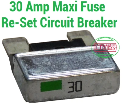 LITTELFUSE 30 Amp Auto-Reset Maxi Blade-Style Circuit Breakers (1 per pack)